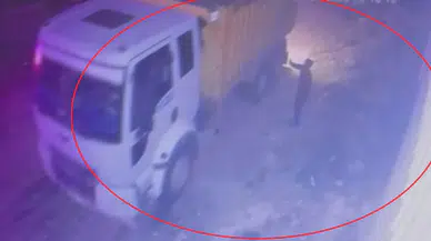 Hatay'da arazisine moloz döken kamyonları kamerayla yakalayan esnafa 'yanlışlıkla döktük' savunması