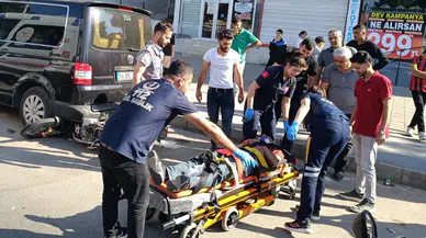 Mardin Midyat'ta kaza : 1 kişi yaralandı