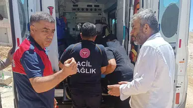 Adıyaman'da iş kazası : İnşaattan düşen işçi yaralandı