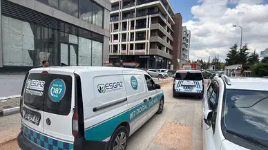 Eskişehir'de 10 katlı binanın bodrumunda korkutan yangın