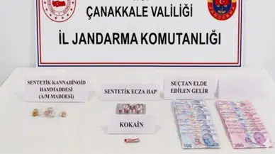 Çanakkale'de uyuşturucu operasyonunda 3 şüpheli tutuklandı