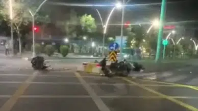 Batman’da motosiklet kazası : 2 yaralı