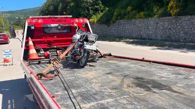 Kastamonu İnebolu'da ehliyetsiz motosiklet sürücüsüne rekor ceza