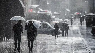 Meteorolojiden uyarı : 4 ilde sağanak bekleniyor
