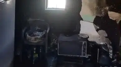 Mardin’de yangın faciası: 1 çocuk öldü