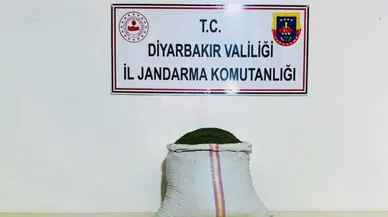 Diyarbakır'da uyuşturucu operasyonu : 10 kilo esrar, 90 hap ele geçirildi