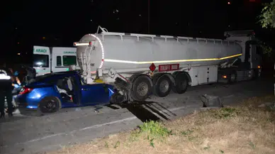 Adana'da korkunç kaza : Baba öldü, çocukları yaralandı