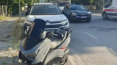 Motosiklet sürücüsünün aort damarı yırtıldı