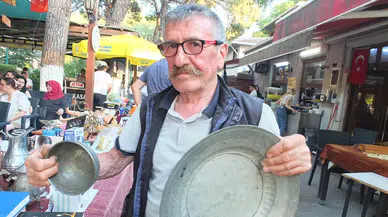 Burhaniye'de mezatta İshak Paşa tabağına büyük ilgi