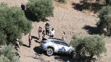 Antakya-İskenderun kara yolunda uçuruma yuvarlanan cipin sürücüsü hayatını kaybetti