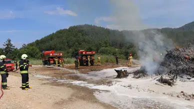 Muğla'da orman yangını tatbikatı : Havadan, karadan müdahale edildi