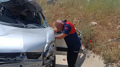 Adıyaman'da araç takla attı : 1 kişi öldü, 1 kişi yaralandı