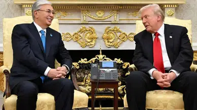 Kazakistan Cumhurbaşkanı Tokayev, Trump ile görüştü