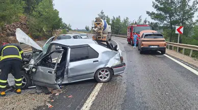 Bilecik'te zincirleme kazada 2 kişi yaralandı