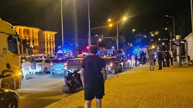 Bilecik'te orta refüje çarpan otomobil takla attı : 2 yaralı