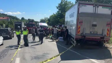 Bartın'da pat pat ile kamyon çarpıştı : 1 ölü