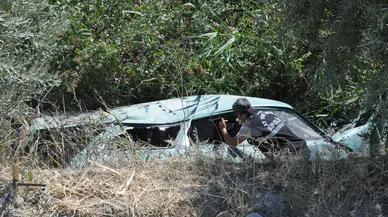 Manisa'da kayıp olarak aranan yaşlı adamın otomobiliyle kanala uçtuğu ortaya çıktı