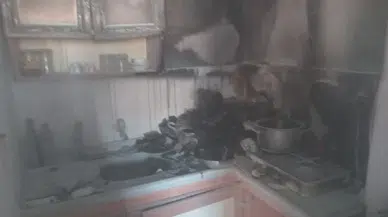 Avşa Adası'nda evde korkutan yangın