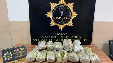 Hatay'da uyuşturucu operasyonunda 4 kişi tutuklandı