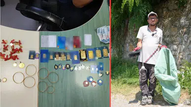 Düzce'de temizlik görevlisi, 3,5 milyon değerindeki altın dolu çantayı polise teslim etti