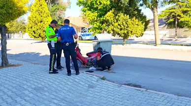 Aksaray'da motosiklet üzerinde kalp krizi geçiren şahıs hayatını kaybetti