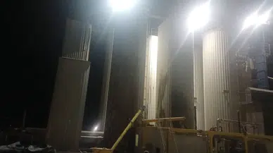 Bilecik Bozüyük'te fabrika yangını