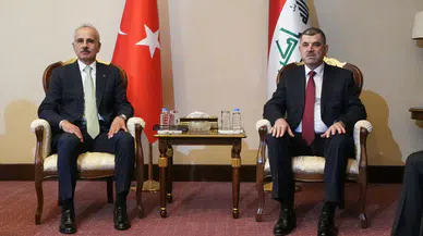 Bakan Uraloğlu Bağdat'ta Iraklı mevkidaşıyla bir araya geldi