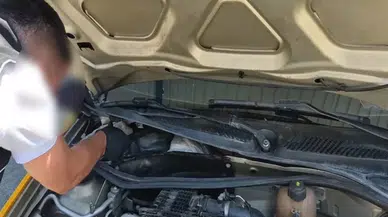 Malatya'da taksinin motoruna gizlenmiş 2 kilo sentetik uyuşturucu ele geçirildi