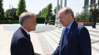 Erdoğan Kanada Başbakanı Carney'i kabul etti