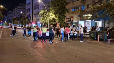 Diyarbakır Kayapınar'da iki otomobil çarpıştı : 5 yaralı