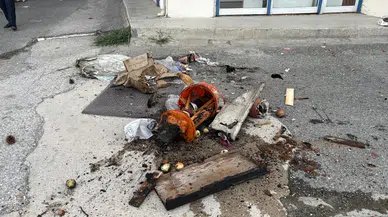 Kastamonu'da balkondaki saksıdan yangın çıktı