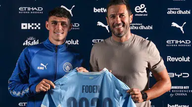 Manchester City, Phil Foden'ın sözleşmesini 2030 yılına kadar uzattı