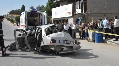 Van'da korkunç kaza : 1 ölü, 4 yaralı