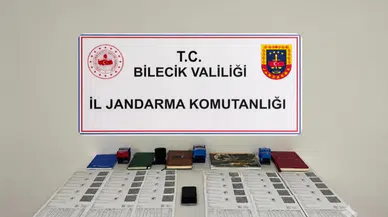 Bilecik'te sahte fatura ve vergi kaçakçılığı operasyonu : 2 şüpheli yakalandı