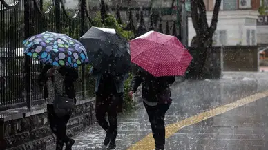 Meteoroloji’den kuvvetli yağış ve rüzgar uyarısı