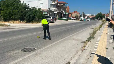 Kütahya’da scooter kazası : 14 yaşındaki sürücü yaralandı