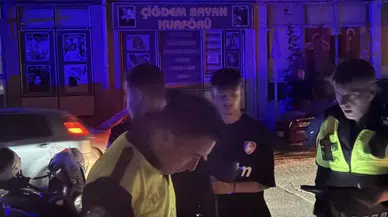 Eskişehir'de polisten kaçan motosiklet sürücüsü kaza yaptı
