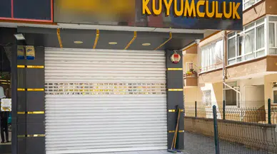 Ankara'da kuyumcuyu soyan silahlı zanlı kaçamadan yakalandı