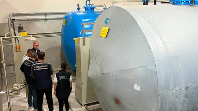 Bayburt'ta İçme Suyu Arıtma Tesisi'nde çevre denetimi yapıldı