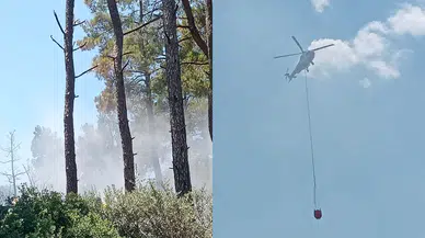 İzmir Bayındır'daki orman yangını kontrol altına alındı
