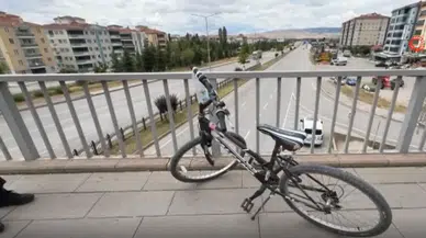 Çorum'da genç kadın 9 metre yükseklikten yola atladı