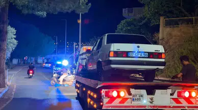 Antalya'da 5'inci kez alkollü araç kullanan sürücüye 352 bin lira ceza yazıldı