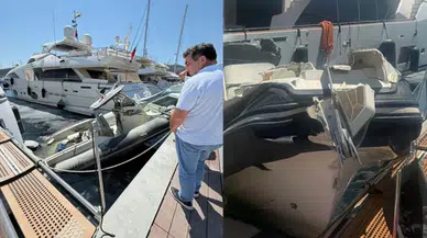 Muğla'da marinada korkutan patlama : 1 kişi yaralandım