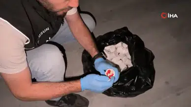 Samsun'da uyuşturucu operasyonu : 38 bin hap ele geçirildi