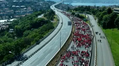 İstanbul'da 15 Temmuz Demokrasi ve Milli Birlik Günü yürüyüşü başladı