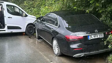 Ayder Yaylası yolunda kaza : 3 kız çocuğu yaralandı