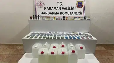 Karaman'da jandarmadan huzur operasyonu : Çok sayıda suçlu yakalandı