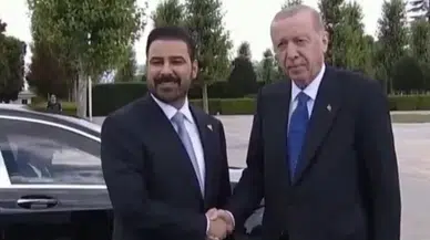 Erdoğan Irak Başbakanı Ali Zeydi'yi karşıladı