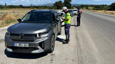 Çanakkale'de trafik denetimleri : Bin 220 araç sorgulandı