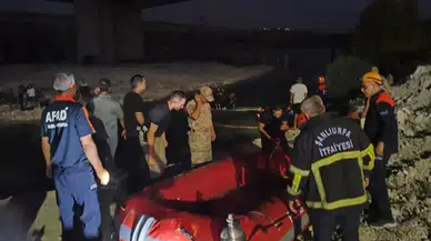 Şanlıurfa'da adacıkta mahsur kalan 32 kişi kurtarıldı